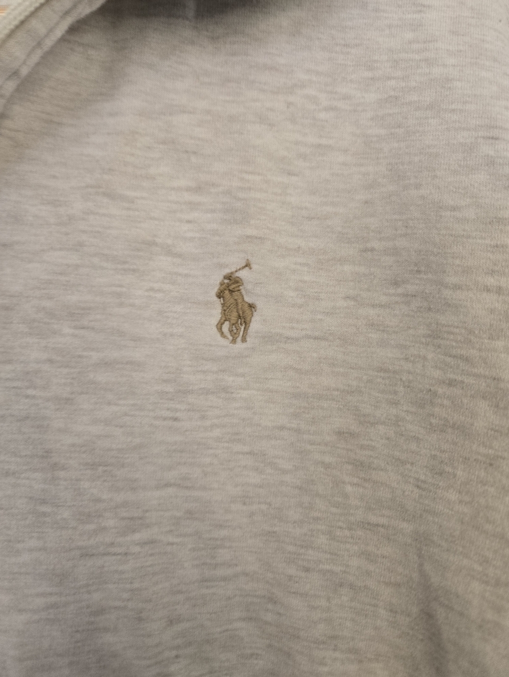 Ralph Lauren Quarter Zip Pullover | Y2K Preppy Minimalist Sweatshirt | Size Medi - Picture 4 of 4